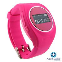 MX-LOCareNT GPS Personal Safety Watch for Children and Adults, Two Way Communication, Voice to Text to Voice, SOS Alert, Pink