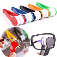 Microfiber Mini Sun Glasses Eyeglass Microfiber Brush Cleaner Cleaning Spectacles Tool Clean Brush