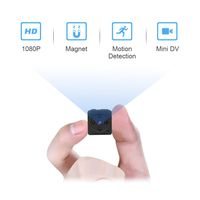 Mini Spy Camera Wireless Hidden, MHDYT Full HD 1080P Portable Small Covert Home Nanny Cam with Motion Detection and Night Vision, Indoor/Outdoor Micro Security Surveillance Hidden Camera