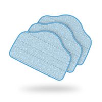 Ultra-Absorbent Microfiber Replacement Mop Pads for PureClean XL Rolling Steam Cleaner – 3 Pack