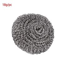 Stainless Steel Scourers, Specialist Practical Fast Decontamination Portable Lightweight Steel Wool Cleaning Kitchen Tool(6Pcs,18g)