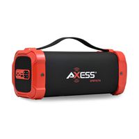 AXESS SPBT1076RD Bluetooth Media Speaker Red