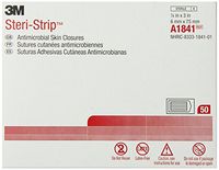 3M Steri-Strip Antimicrobial Skin Closures (Reinforced) A1841 (Pack of 50)