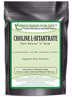 Choline L-Bitartrate - 100% Pure Natural L Form Powder, 5 kg