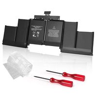 A1618 A1398 Replacement Battery for Apple MacBook Pro Retina 15'' 15.4" Inch 2015 Year 020-00079 MJLQ2LL/A MJLT2LL/A (11.36V 99.5Wh)