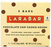 ONLY 1 IN PACK Larabar Fruit & Nut Food Bar, Chocolate Chip Cookie Dough, 1 Box
