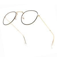 ENSARJOE Anti Blue Ray Glasses Classic Small Round Eyewear Frame Blue Light Blocking Computer Game Working Eyeglasses