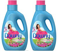 Downy Non Concentrated Liquid Fabric Softener with April Fresh Scent - 1.89 L(64 Fl Oz) - 39 Loads x 2 Pack