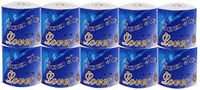 Multifold Roll Paper Toilet Paper Soft Absorbent Tissues Paper,Solid Hollow Roll Paper,100% Natural Wood Pulp 3 Layers Padded Toilet Paper Bath Tissues Kitchen Paper (style B 10 rolls)