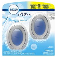 Febreze Small Spaces Air Freshener, Linen & Sky, 2 Count