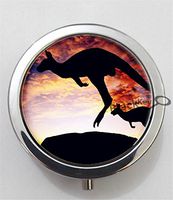 BlackKey Kangaroo 3-Compartment Decorative Pocket Gift Box Case Organizer for Pill, Color 1 -2040