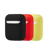 ❤️MChoice❤️Soft Silicone Shock Proof Protective Cover Case for Apple for AirPods Earphones (3PC-B)