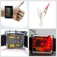 COZING Laser Therapy Watch, Cold Laser Therapy Equipment for Treatment Hypertension Hyperglycemia Hyperlipidemia