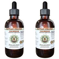Valerian Alcohol-Free Liquid Extract, Organic Valerian (Valeriana Officinalis) Dried Root Glycerite 2x4 oz