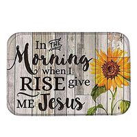 Fineday Floor Rug, Fashionable Practical Printing Absorbent Non-Slip Home Mat Bathroom Doormat G, Home Decor Home Products HotSales