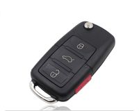 Heart Horse 4 Buttons 3+1 Panic Just Case Keyless Entry Remote Control Key Fob Shell Replacement for VW Volkswagen Passat Jetta Golf EOS GTI Rabbit Beetle