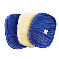 AODEW 3Pcs Car Wash Gloves Microfiber Wash Mitten,Universal Scratch-Free, Lint-Free Car Wash Pad for Automotive Cleaning, Waxing, Polishing