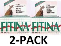 Fitina Memory Support Supplement 100 Tablets 2-Pack
