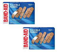 Flexible Fabric Adhesive Bandages for Wound Care & First Aid, Assorted Sizes, 200 ct
