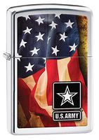Zippo Army Lighters - High Polish Chrome