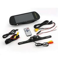 iMeshbean 7" TFT LCD Monitor Car Rear View System Backup Reverse Camera Night Vision Kit