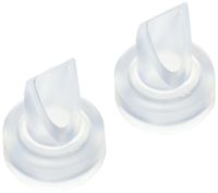 Ameda 2 Pack Breast Pump Kit Valves, Replacement Valves for Ameda Breast Pump Kits, Compatible with All Ameda HygieniKit Milk Collection Systems, Maintain Pump Performance, BPA Free DEHP Free
