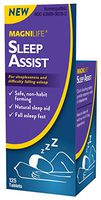 MagniLife Sleep Assist, Sleep Aide - Naturally Soothes, Fall Asleep, Stay Asleep & Wake Up Refreshed - Fast-Acting, Non-Habit Forming with Chamomile, Magnesium & Passion Flower - 125 Tablets