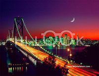 Hi-Look Microfiber Cleaning Cloth - Oakland Bay Bridge, San Francisco