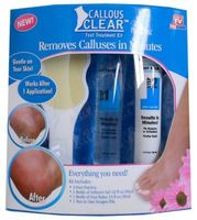 Callous Clear(TM) Foot Treatment Kit - Removes Calluses in Minutes