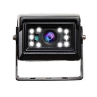 EWAY Mini Universal Car Rear View Backup Camera W/I Lights Reverse Parking Cameras for Trucks RVs Buses Trailers Caravan Pickup Camper with 4-PIN Connector(Removable Guideline)