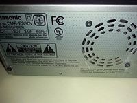 PANASONIC DMR-ES30V DVD RECORDER/ VCR COMBO