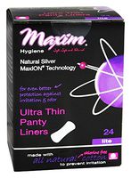 MAXIM HYGIENE PRODUCTS PANTYLINER,LITE, 24 CT