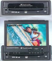 Planet Audio P800DVD DIN 6.5-Inch Flip Up LCD / DVD Receiver with 3 RCA Outputs