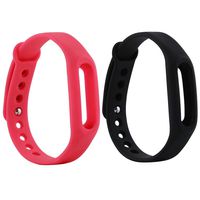 SmartHer Gotcha Wristband, Replacement Bands for Gotcha, Gotcha Accessories.Black&Red.