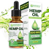 Organic Hemp Oil 500MG - Ultra Premium Pain Relief Anti-Inflammatory, Stress & Anxiety Relief, Joint Support, Sleep Aid, Omega Fatty Acids 3 6 9, Non-GMO Ultra-Pure & CO2 Extract Drops