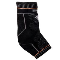 Shock Doctor Ultra Compression Knit Ankle Support w/Gel Support Black / Grey Small