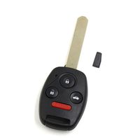 uxcell New Replacement Car Keyless Entry Remote Uncut Ignition Key Fob Clicker Transmitter for Honda OUCG8D-380H-A
