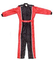 Impact Racing Black/Red Medium The Racer 1 Piece Driving Suit P/N 24215407