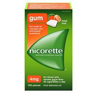 Nicorette Stop Smoking Aid Gum