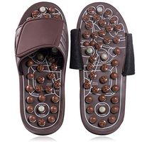 JYDAN Massage Slippers Cobblestone Sole Health Acupressure for Men Women Shiatsu Arch Pain Relief