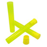 Doob Tube Smell Proof Water Tight Cigarette Herb Container Bulk Wholesale (500 Pack) (Yellow)