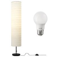 Ikea Holmo 46 Inch Floor Lamp with LED Bulb