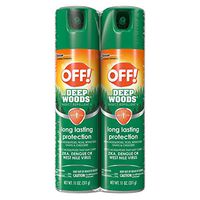 Off Deep Woods Insect Repellent - 2/11 oz.