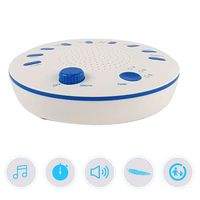 DONGBALA White Noise Baby Sleep Machine, Sleep Helper Rechargeable LED Light Display High Fidelity Sound with Nature Music Sound for Sleep Relax New Year