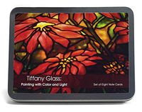 Notecard Set — Tiffany Poinsettia Lamp
