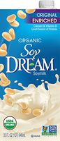 SOY DREAM Enriched Original Organic Soymilk, 32 fl. oz. (Pack of 12)