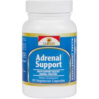 Premium Adrenal Support Supplements for Cortisol Manager, Adrenal Health & Stress Relief - 100% Natural w/Herbals to Fight Adrenal Fatigue - 60 Vcaps - Vegetarian Formula