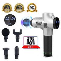 Massage Gun Deep Tissue Percussion Muscle Massager For Full Body Muscle Recovery and Pain Relief Mute Handheld Electric Body Massager Sports Drill Portable