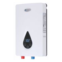 Marey ECO150 220V/240V-14.6kW Tankless Water Heater with Smart Technology, Small, White