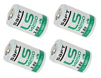 Tekcell 3V6 1/2AA Replacement Combo-Pack Includes: 4 x COMP-4-SAFT Batteries